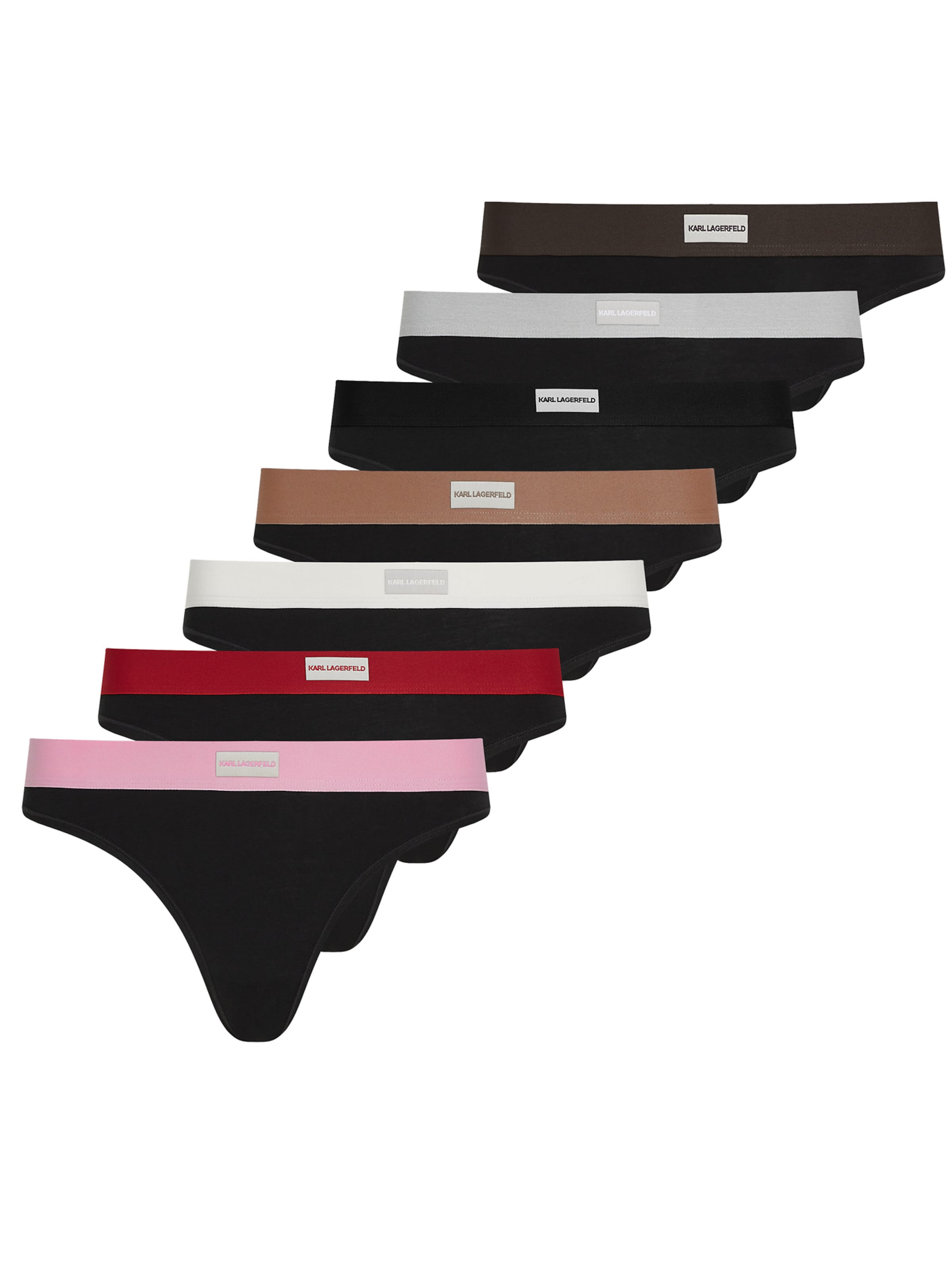 Karl Lagerfeld Стринг в пъстро: отпред