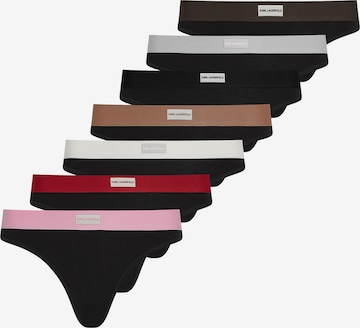 Karl Lagerfeld - Tanga en Mezcla de colores: frente