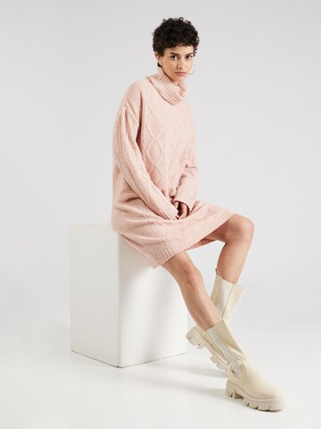 ABOUT YOU Knit dress 'Carla' in Pink