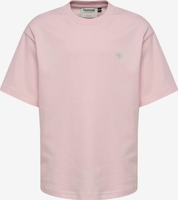 Hummel Functioneel shirt in Roze: voorkant