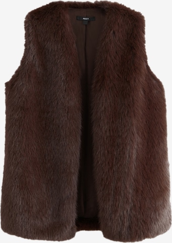 brūns Next Veste: no priekšpuses