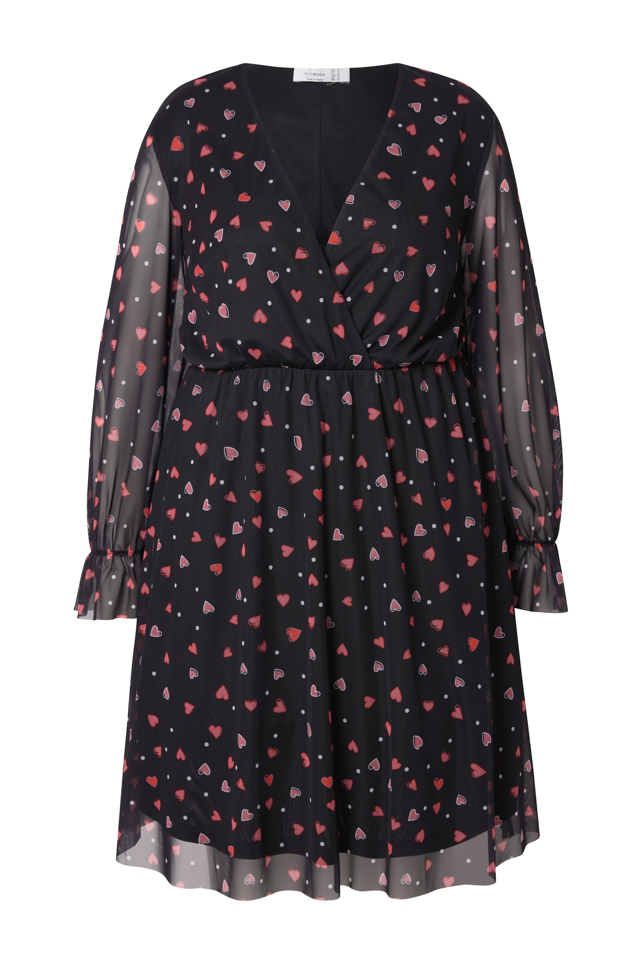 MIAMODA Kleid in Schwarz: Vorderseite