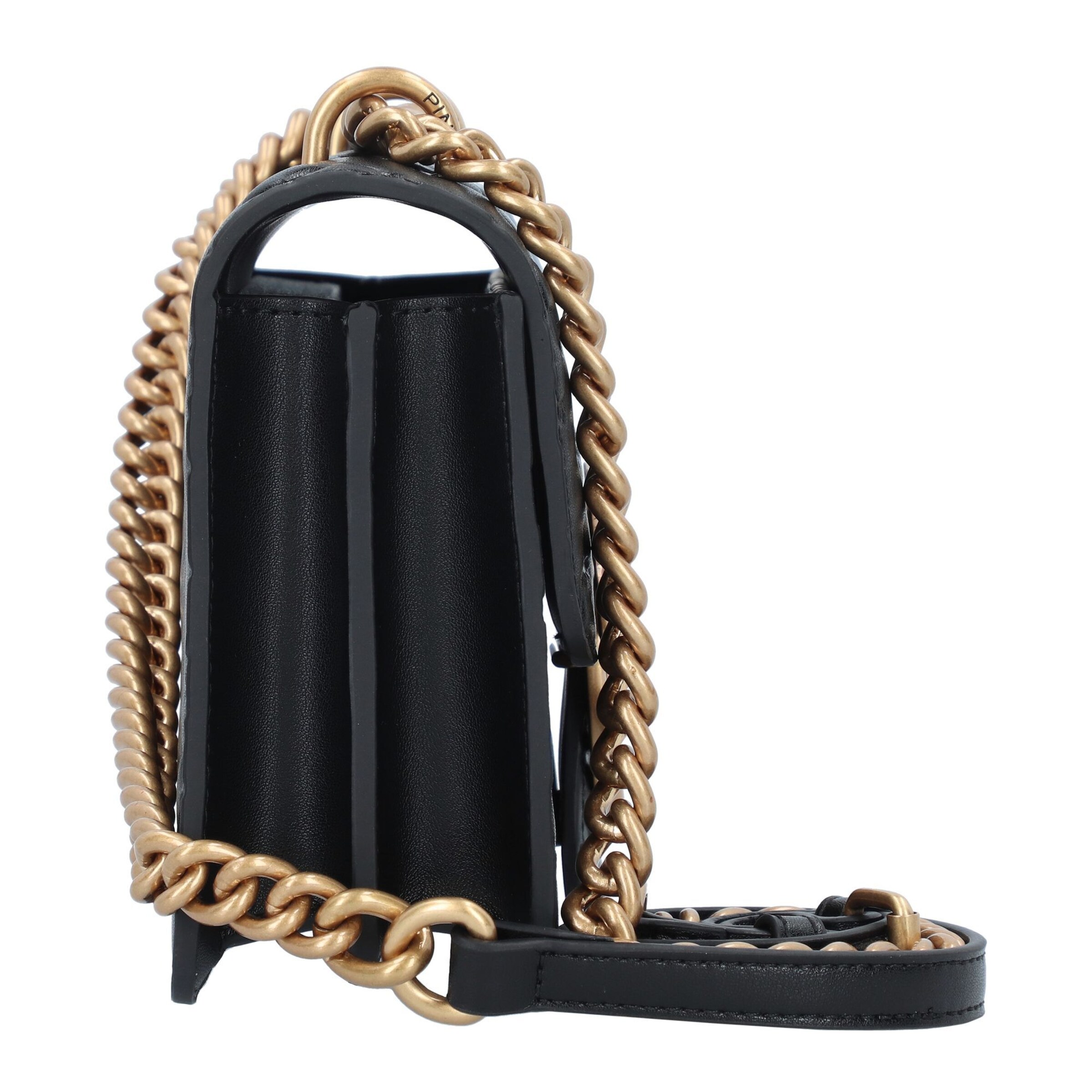 PINKO Õlakott 'Love One', värv must