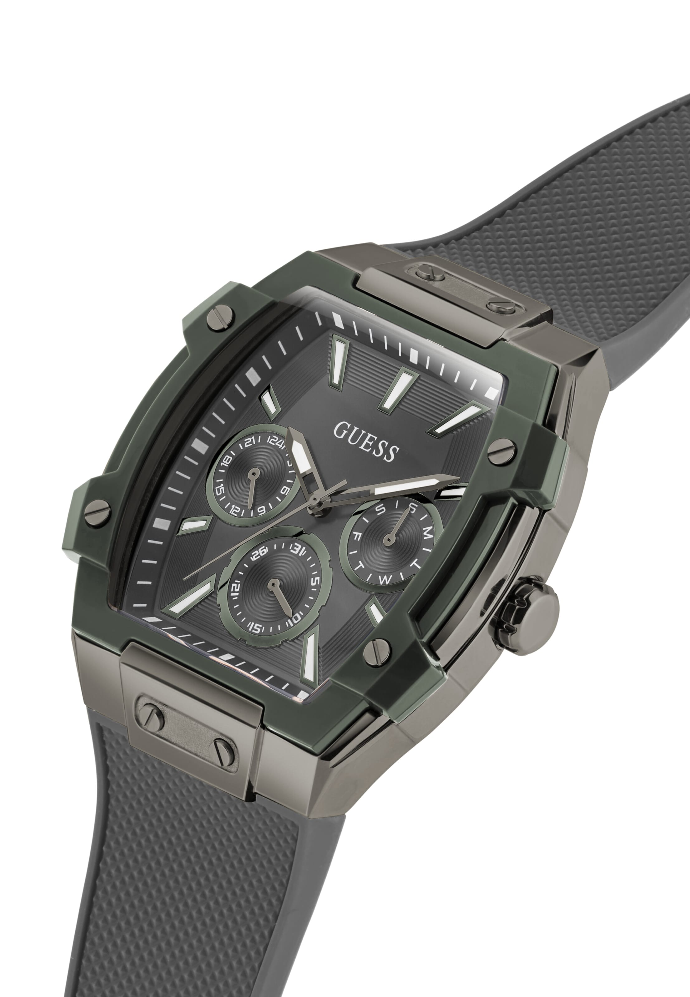 GUESS Analogt ur 'Phoenix' i grøn