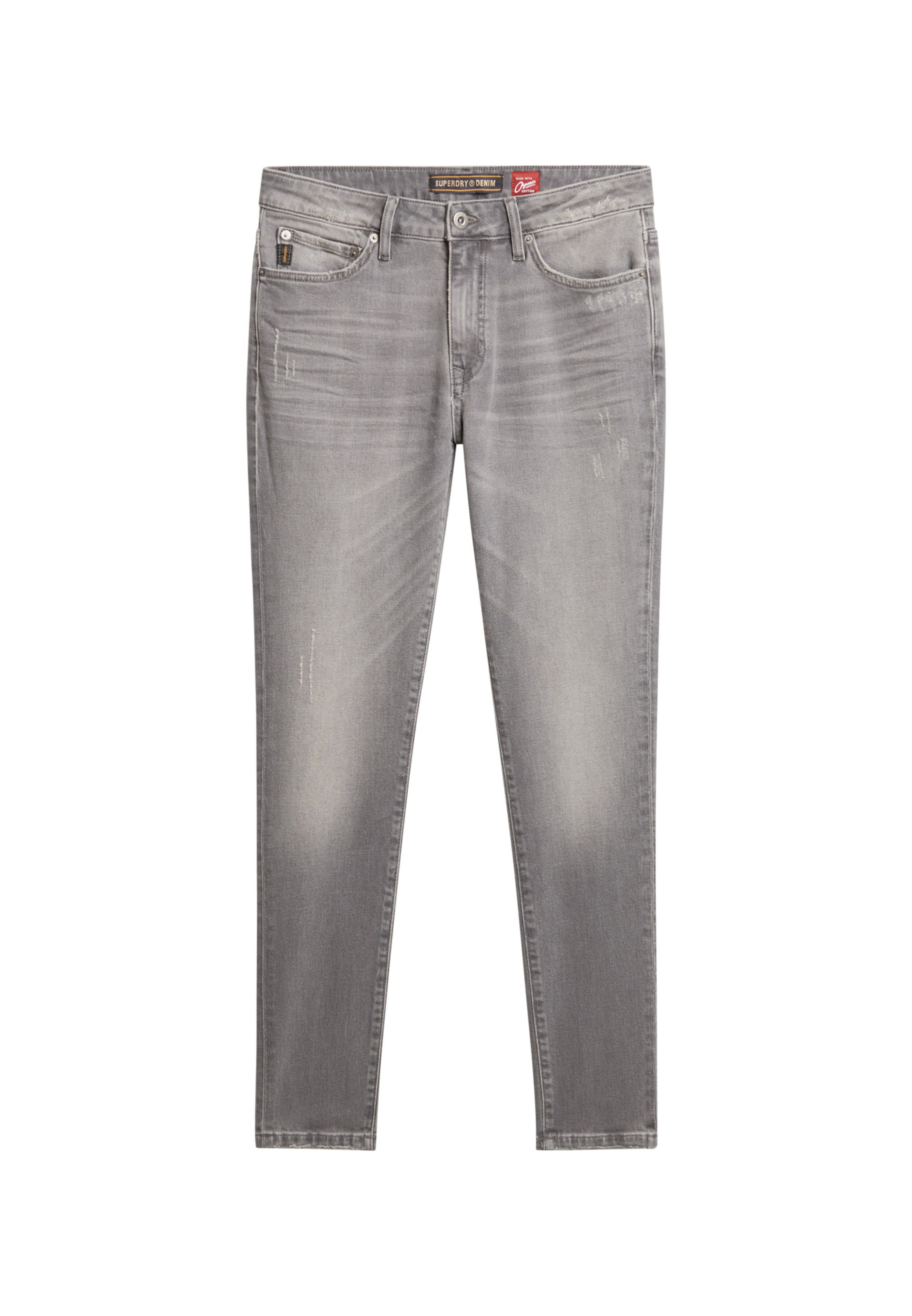 Superdry Jeans in Grijs: voorkant