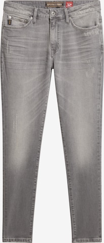 Skinny Jean Superdry en gris : devant