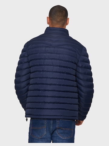 Threadbare Between-Season Jacket 'Craven' in Blue