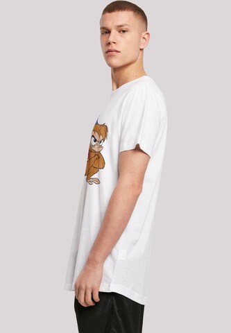 F4NT4STIC Shirt 'Disney Aladdin Classic Angry Abu' in Wit