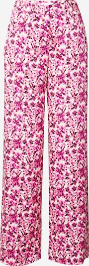 Marella Pantalon chino 'OPALE' en rose / rose foncé / noir / blanc, Vue avec produit
