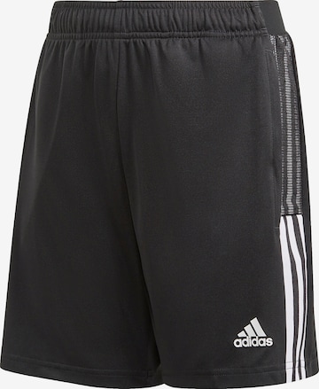 ADIDAS PERFORMANCE Regular Workout Pants 'Tiro 21 ' in Black: front