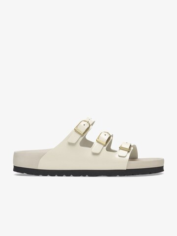 BIRKENSTOCK Pantolette 'Florida' in Beige