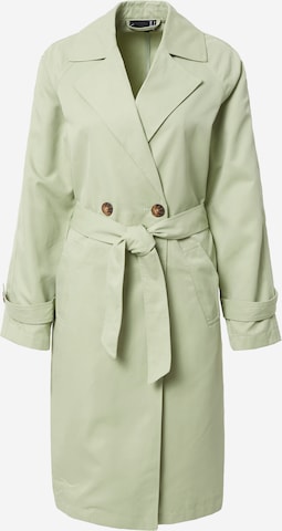 VERO MODA Ανοιξιάτικο και φθινοπωρινό παλτό 'LOU' σε πράσινο: μπροστά