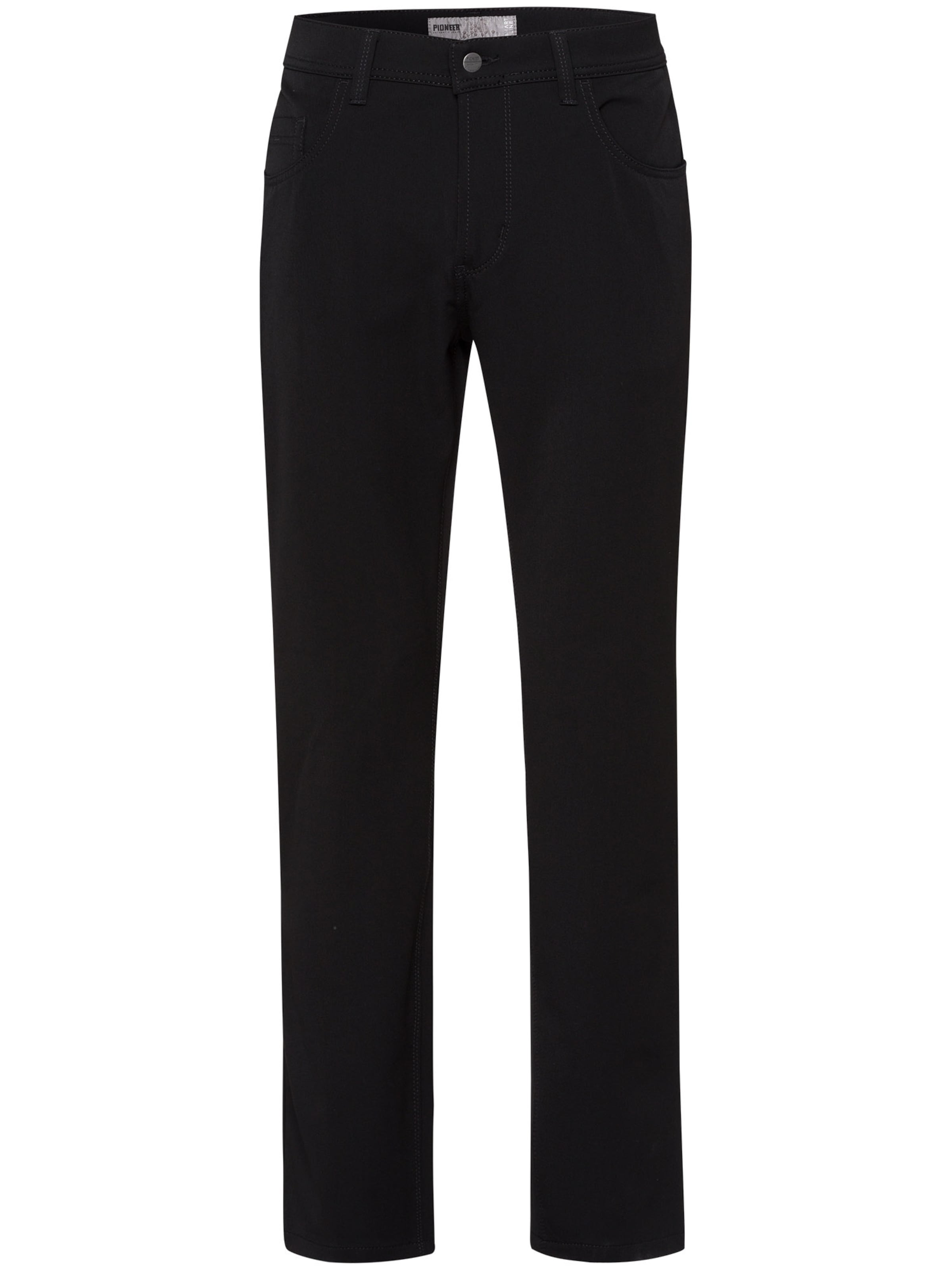 Pioneer Authentic Jeans Hose 'Rando' in Schwarz: Vorderseite