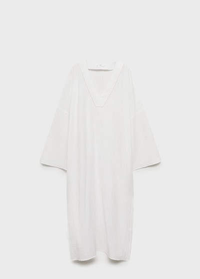 MANGO Kaftan 'Byron' in weiß, Produktansicht