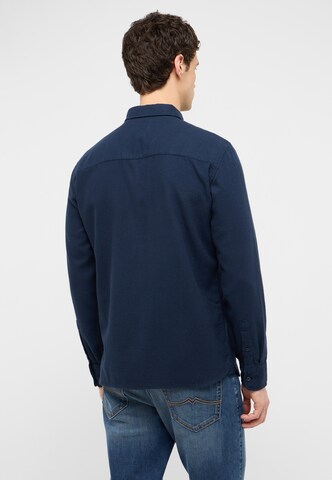 MUSTANG Regular Fit Hemd in Blau