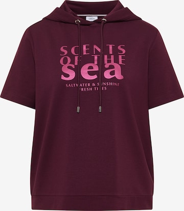 CECIL Sweatshirt in Rot: Vorderseite