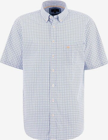 FYNCH-HATTON Regular fit Button Up Shirt in Blue: front