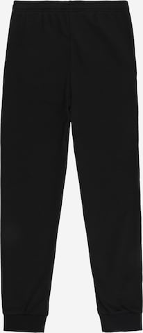 ADIDAS SPORTSWEAR Tapered Workout Pants 'Essentials French Terry' in Black