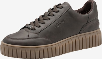 s.Oliver Sneaker in Braun: Vorderseite