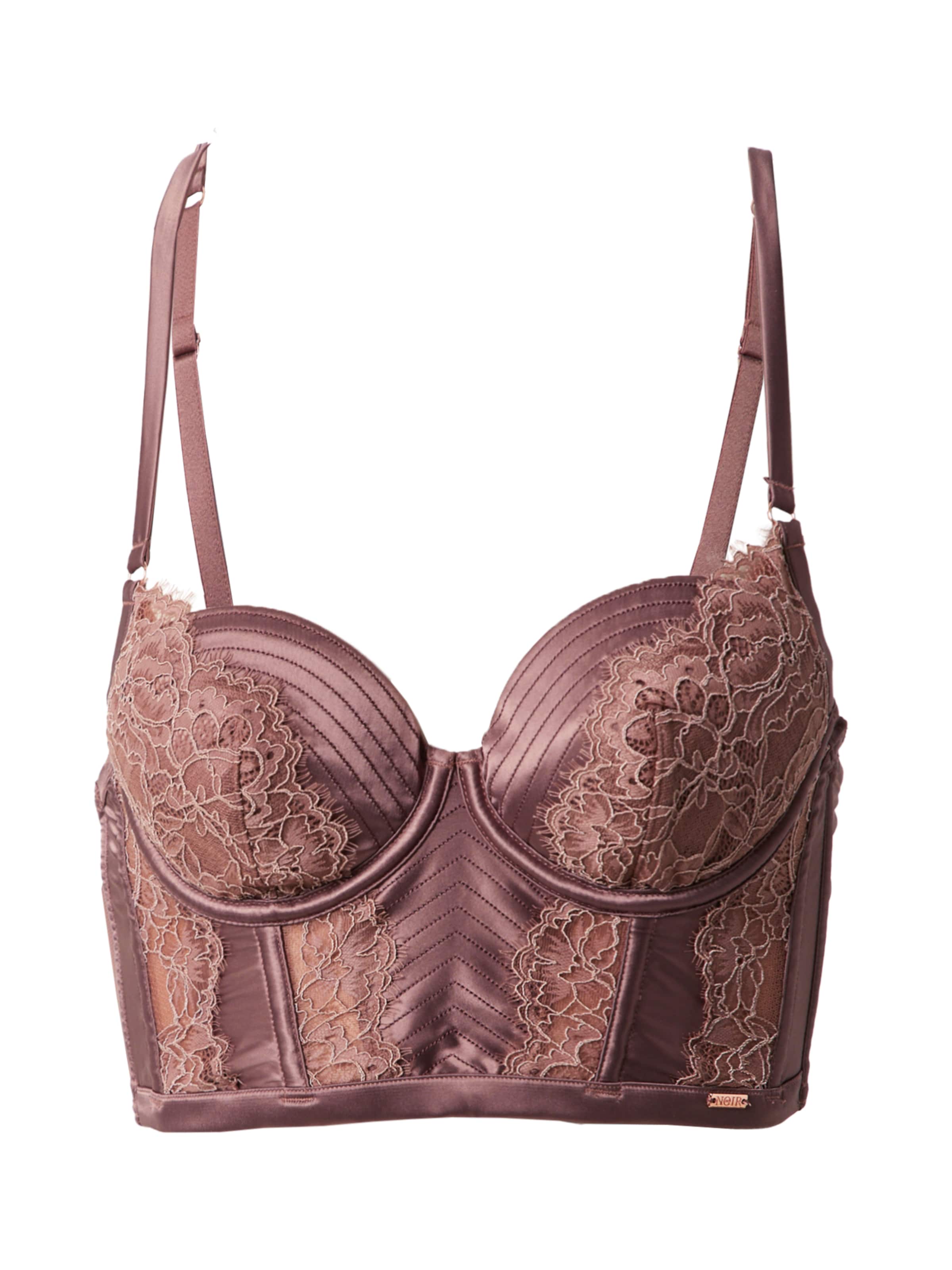 Hunkemöller Бюстье Бюстгальтер 'Erika' в Коричневый: спереди