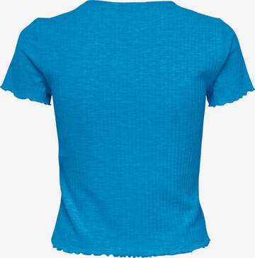 ONLY T-Shirt 'EMMA' in Blau