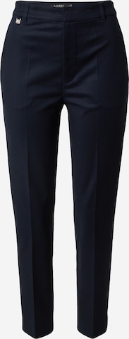 Pantaloni con piega frontale 'LAKYTHIA' di Lauren Ralph Lauren in blu: frontale