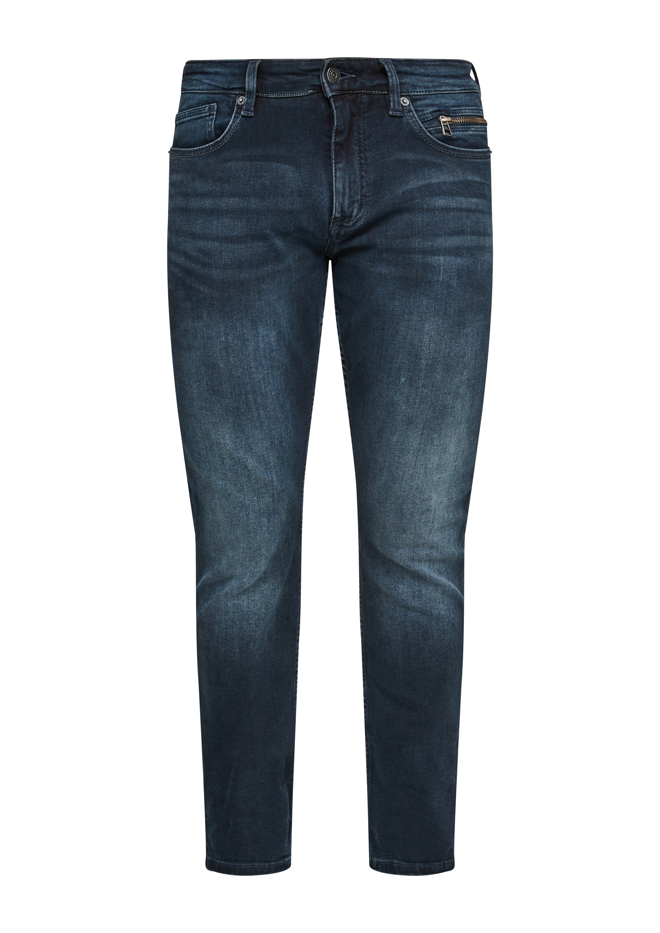 QS Jean 'Rick' en 29/32 en bleu denim, Vue avec produit