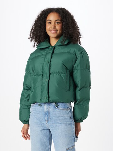 MEOTINE Winter Jacket 'FREDERIKKE' in Green: front