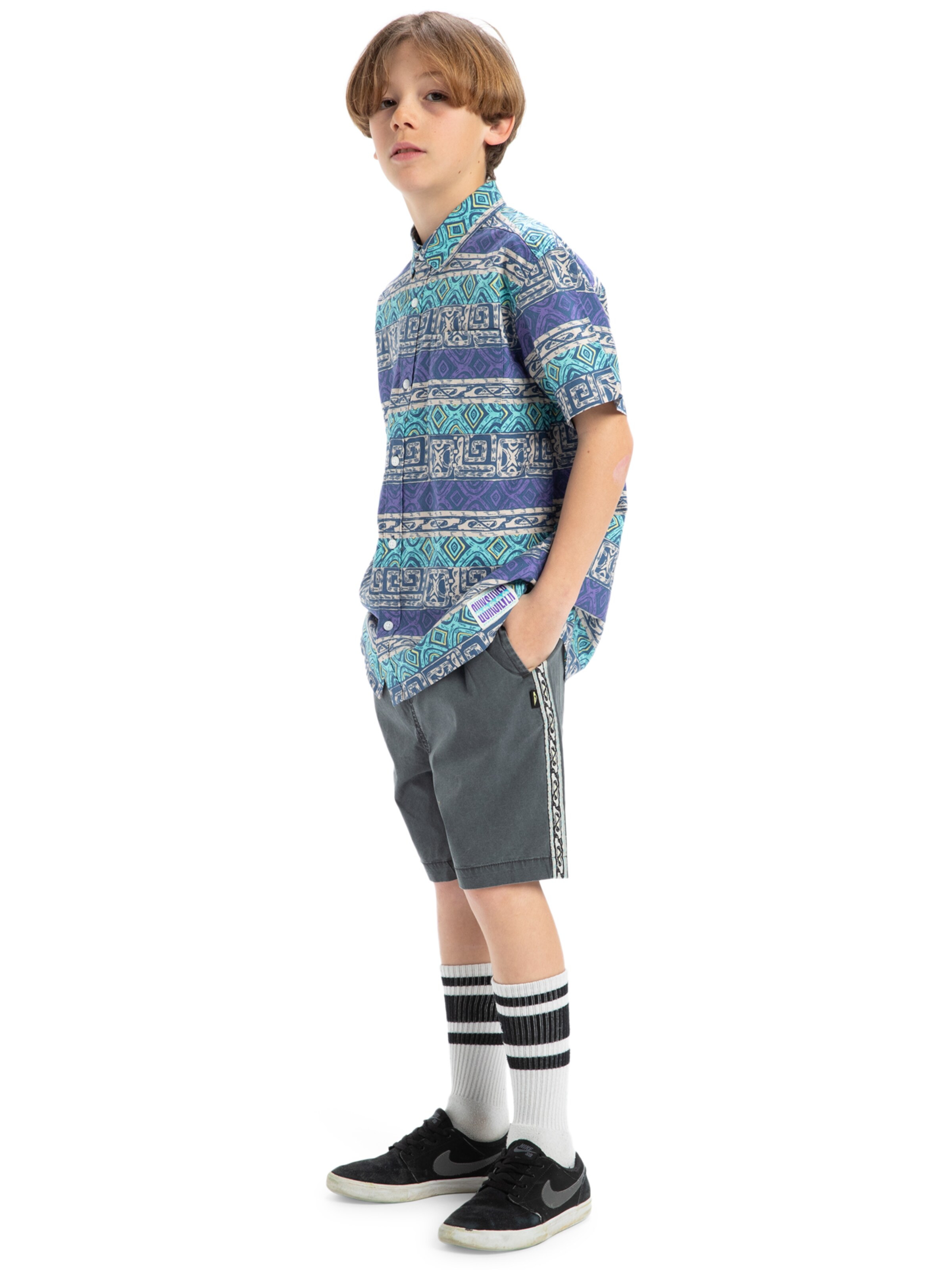 QUIKSILVER Regular Broek 'Global Heat' in Grijs