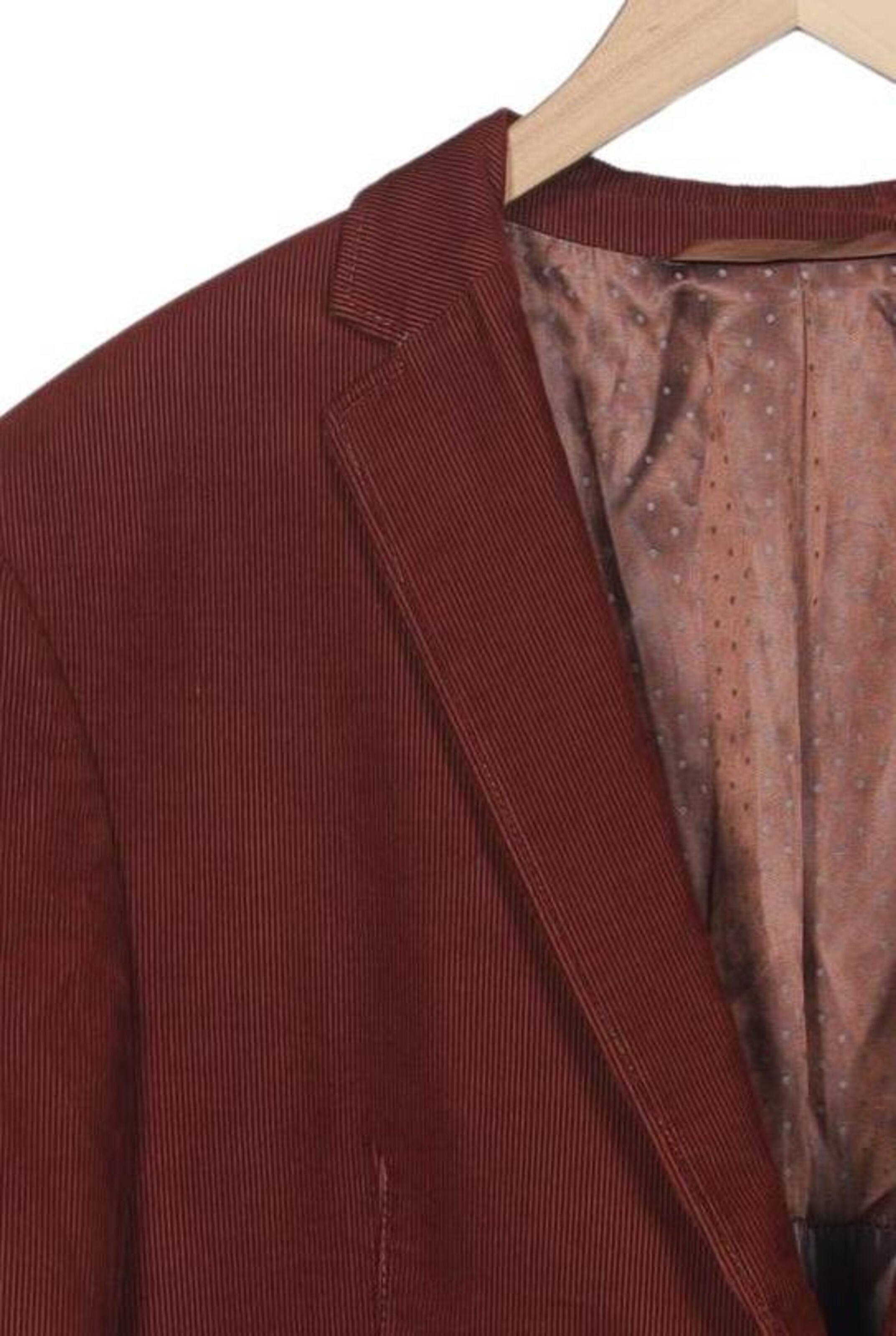 CARL GROSS Suit Jacket in XXL in Red