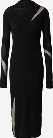 LeGer by Lena Gercke Kootud kleit 'Lenio', värv must: eest vaates