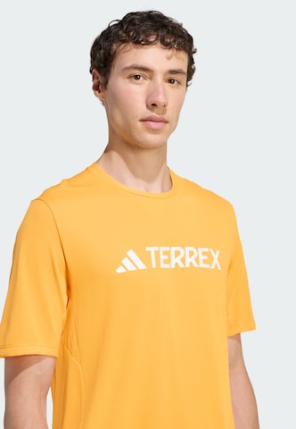 T-Shirt fonctionnel ADIDAS TERREX en orange