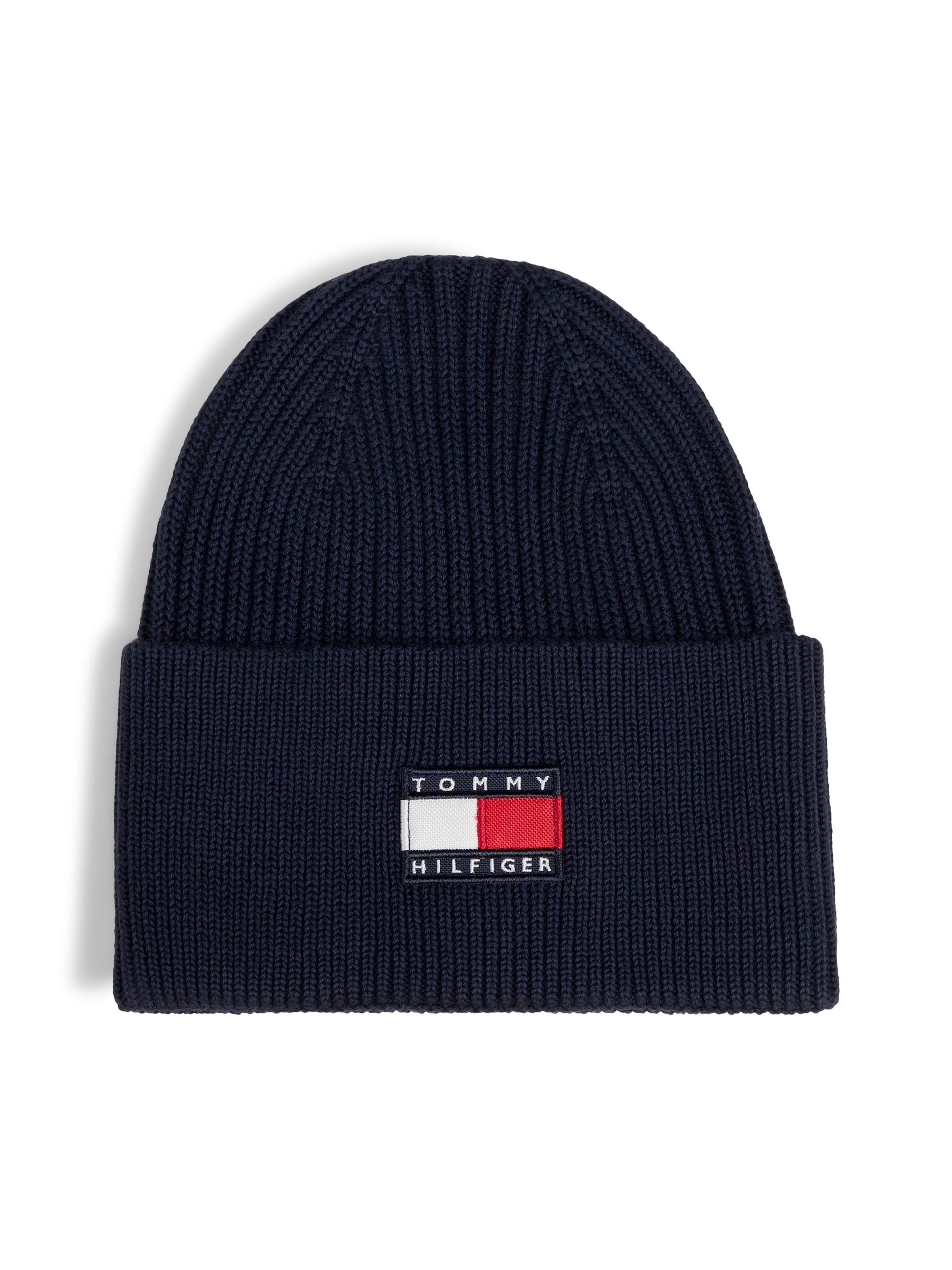 zils TOMMY HILFIGER Cepure 'HERITAGE': no priekšpuses