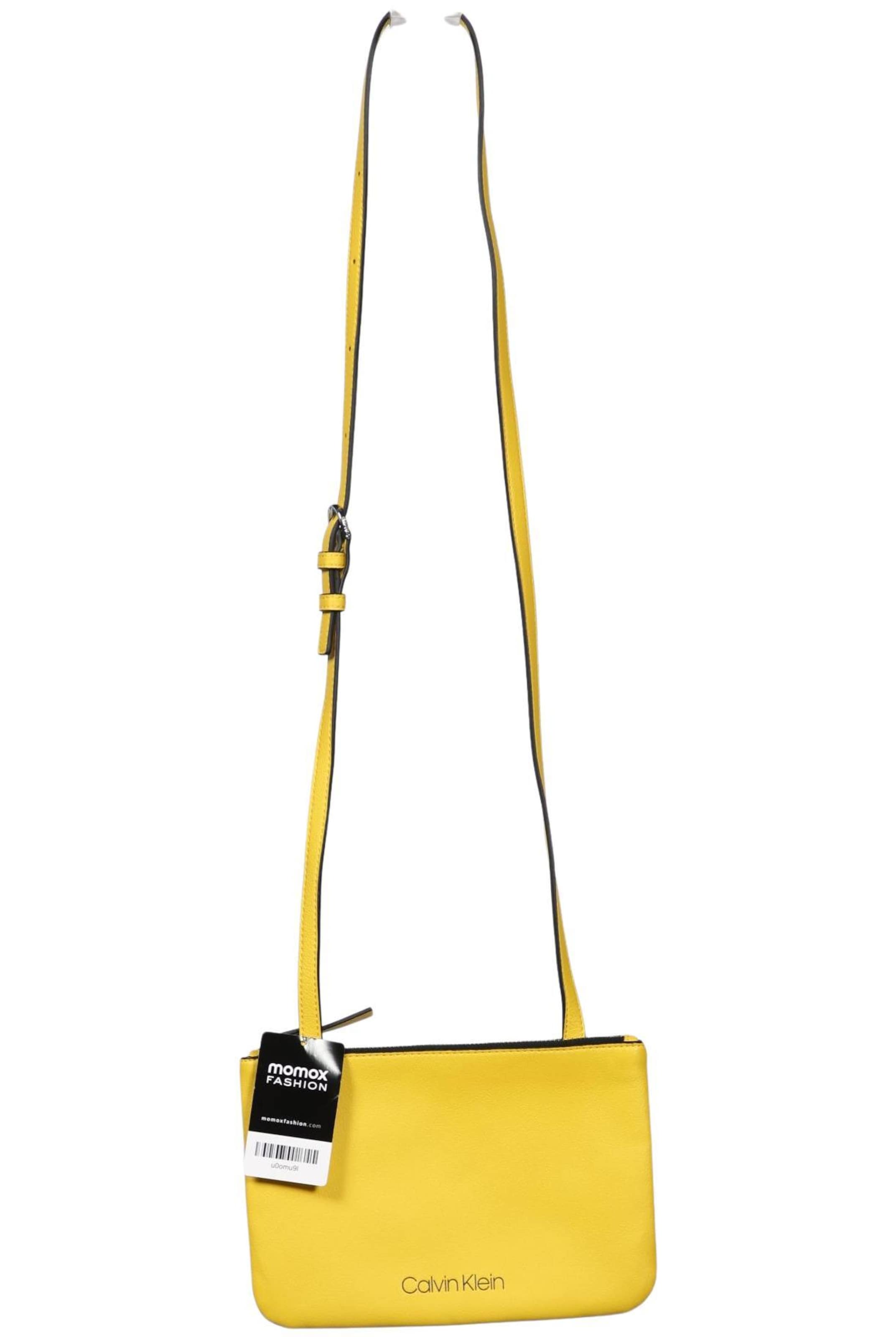 Calvin Klein Handtasche klein One Size in Gelb: Vorderseite