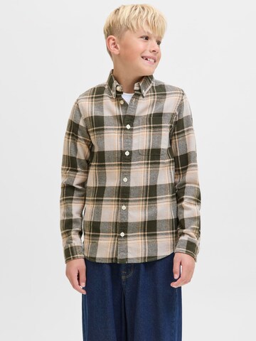 Jack & Jones Junior Regular Fit Skjorte i grøn: forside