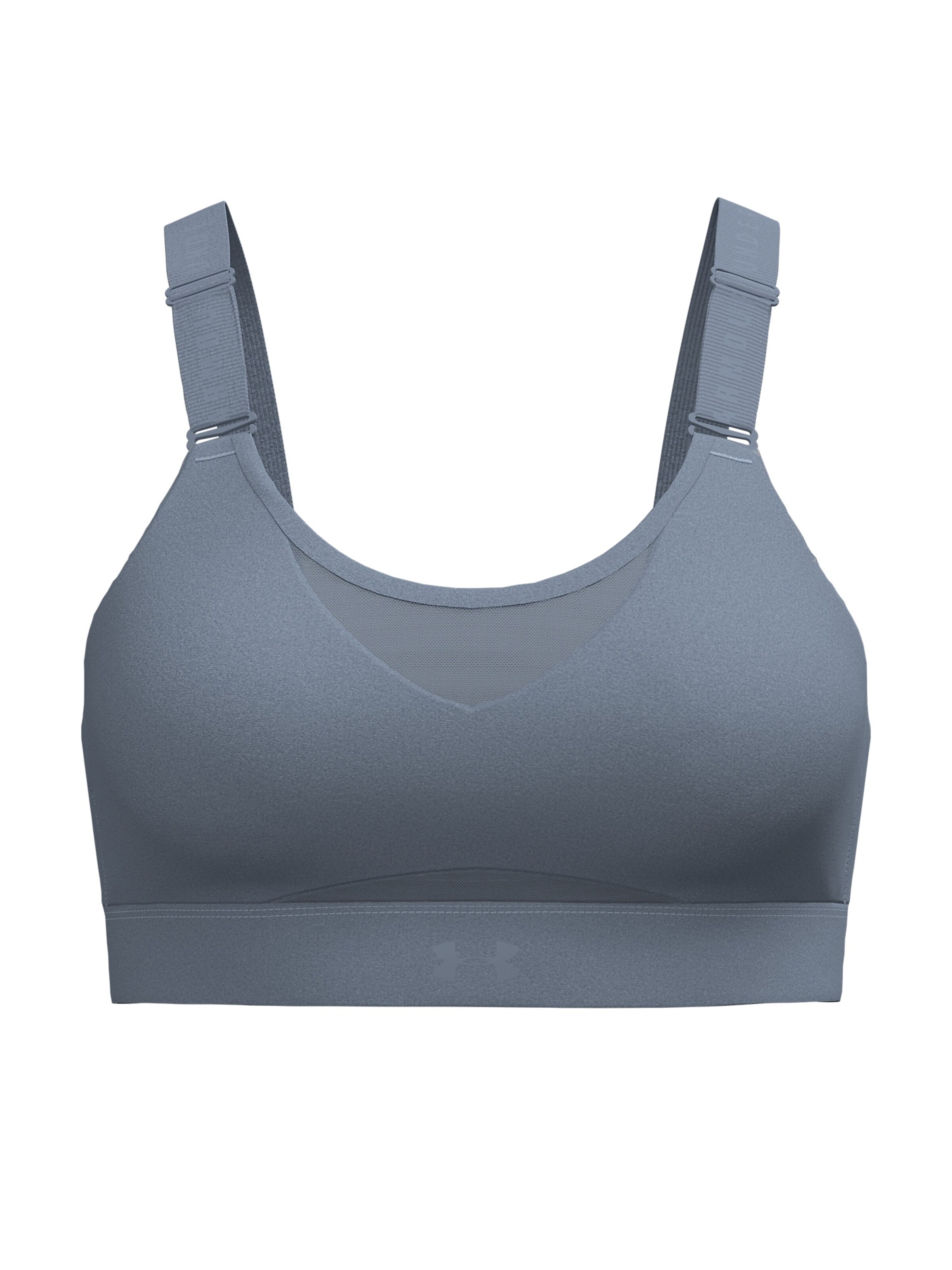 UNDER ARMOUR Bustier Sport bh 'Infinity 2.0' in Blauw: voorkant