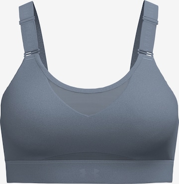 UNDER ARMOUR Bustier Sport bh 'Infinity 2.0' in Blauw: voorkant