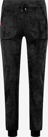Nicowa Tapered Pants 'Comfino' in Black: front