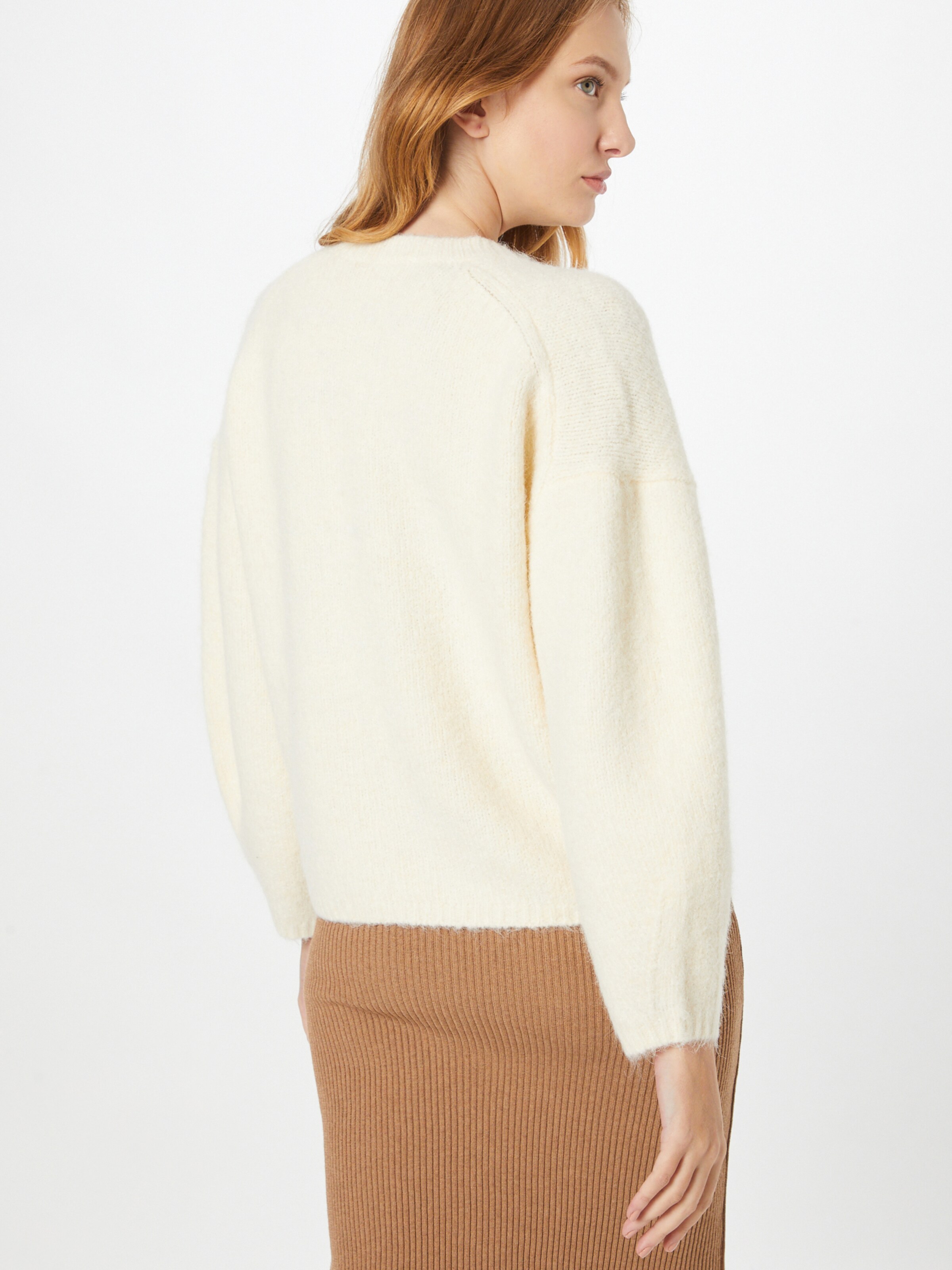 Frauen Pullover & Strick KAREN BY SIMONSEN Strickjacke in Wollweiß - PV04680 Frauen Pullover & Strick KAREN BY SIMONSEN Strickjacke in Wollweiß - PV04680