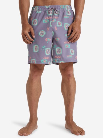 BILLABONG Board Shorts 'Wasted Times' in Purple: front