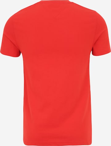TOMMY HILFIGER - Regular Fit Camisa em vermelho