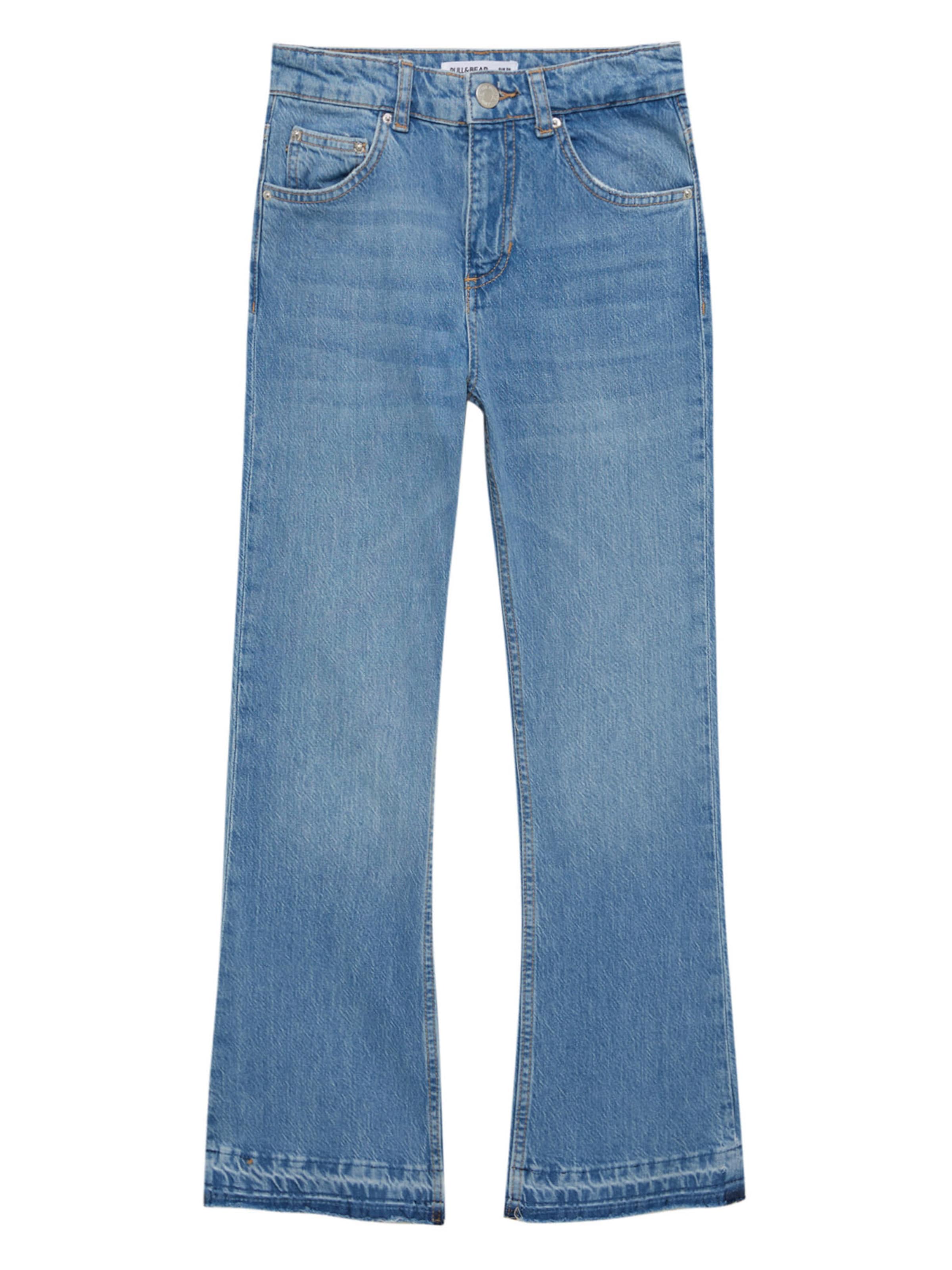 Pull&Bear Boot cut Jeans in Blue: front