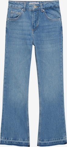 Bootcut Jeans de la Pull&Bear pe albastru: față