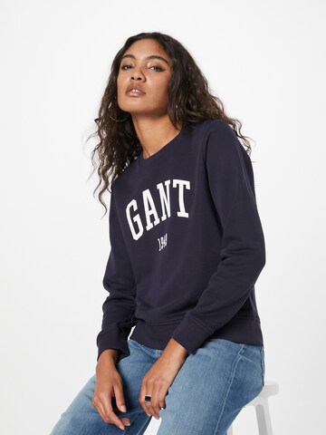 GANTSweater majica - plava boja: prednji dio