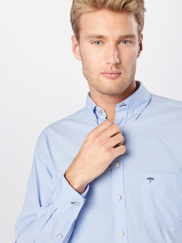 FYNCH-HATTON Regular fit Businessskjorta 'All Season' i blå