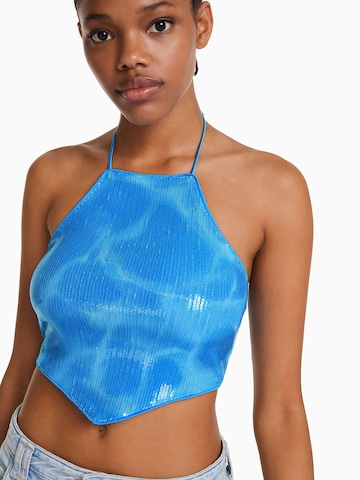 Bershka Top – modrá