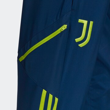 ADIDAS SPORTSWEAR Regular Workout Pants 'Juventus Turin Condivo 22' in Blue