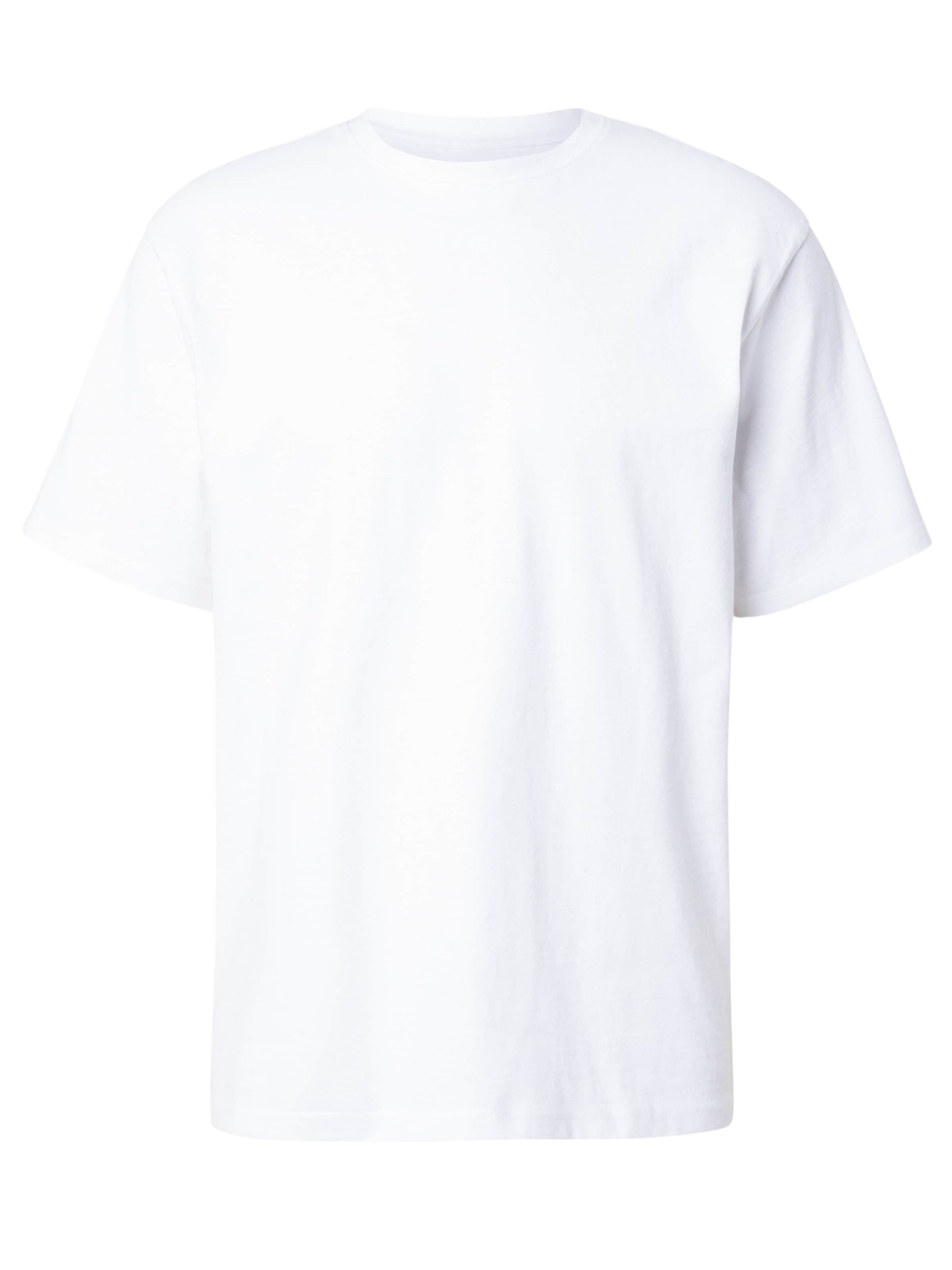 Denim Project Shirt 'Enjoy' in White: front