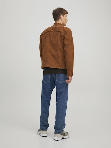 JACK & JONES Regular fit Between-season jacket 'JCORocky' in Brown
