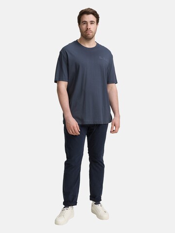 TOM TAILOR Men + Shirt in Grijs